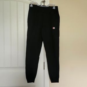 Black Small Champion Joggers